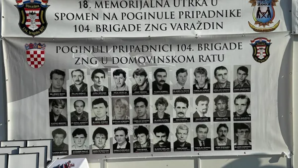 U Poljani Biškupečkoj održana 18. memorijalna utrka u spomen na 30 poginulih pripadnika 104. brigade