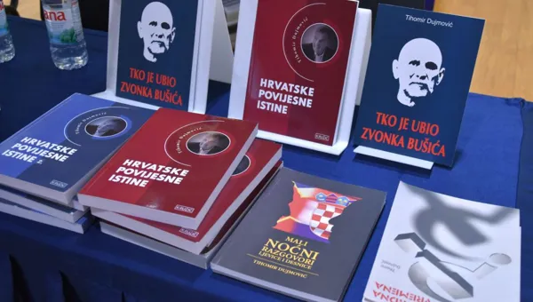 U lukšićkom dvorcu Vitturi predstavljena knjiga “Tko je ubio Zvonka Bušića” autora Tihomira Dujmovića
