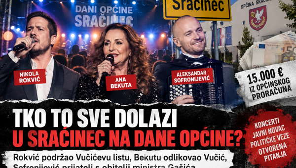 TKO TO SVE DOLAZI U SRAČINEC NA DANE OPĆINE? Rokvić podržao Vučićevu listu, Bekutu odlikovao Vučić, Sofronijević prijatelj s obitelji ministra Gašića