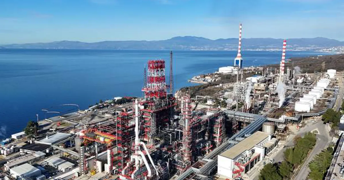 PROJEKT OD 700 MIL. EURA Veliki potez Ine u Rijeci: Novo postrojenje proizvodi gorivo, dizela bi moglo biti 30% više