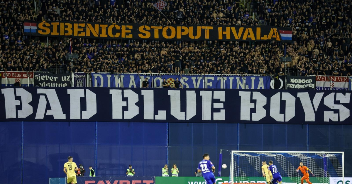MAKSIMIR ODJEKIVAO ŠIBENSKOM PJESMOM: Boysi u 35. minuti poslali snažnu poruku Šibenčanima