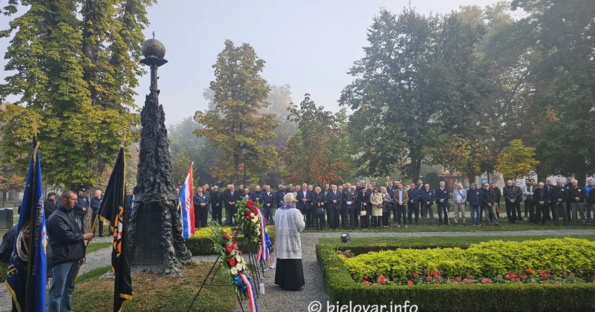 Bjelovar obilježava 35. obljetnicu 105. brigade HV: Polaganje vijenaca, misa zadušnica i svečani program u čast braniteljima
