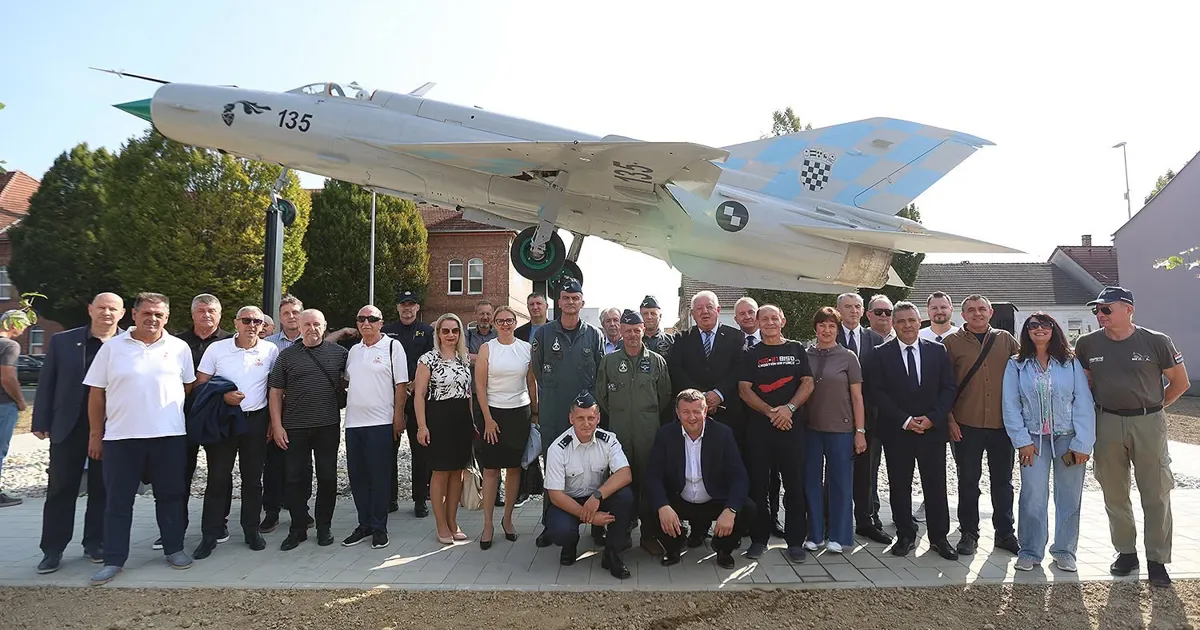 MiG-21 u Virovitici: Veličanstveni simbol pobjede i sjećanja